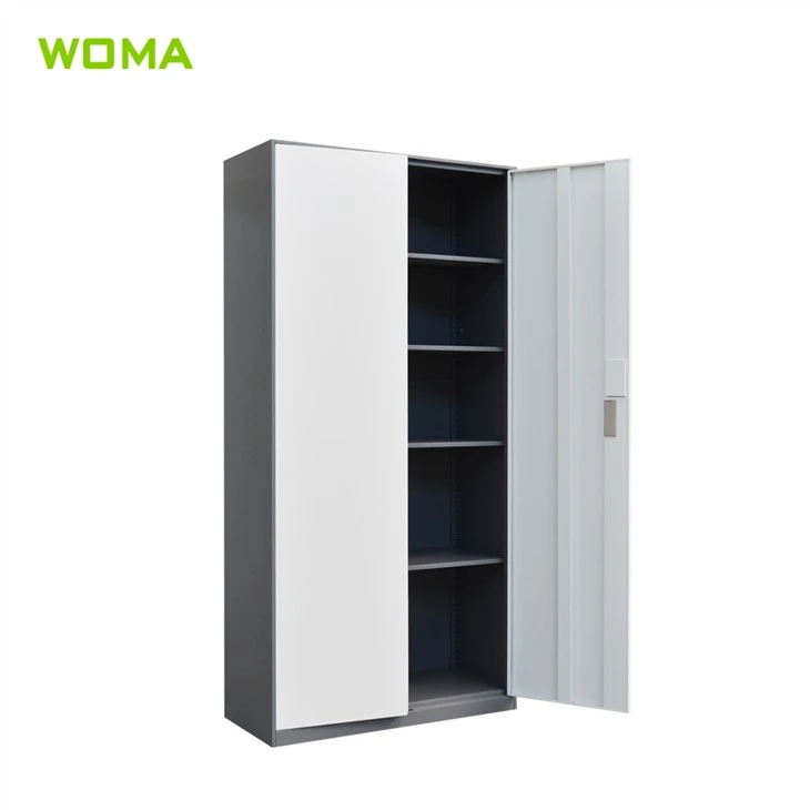 Steel cupboard with coded lock